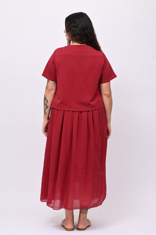Abito t-shirt crop - India