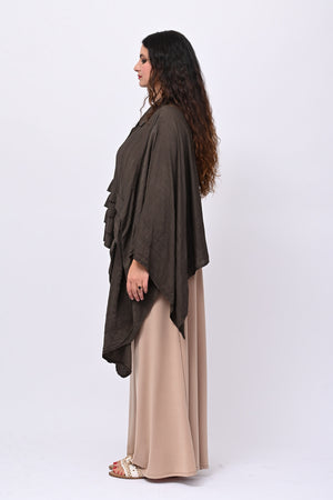 Pantapalazzo jersey - Nude