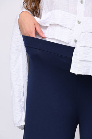 Pantapalazzo jersey - Blu