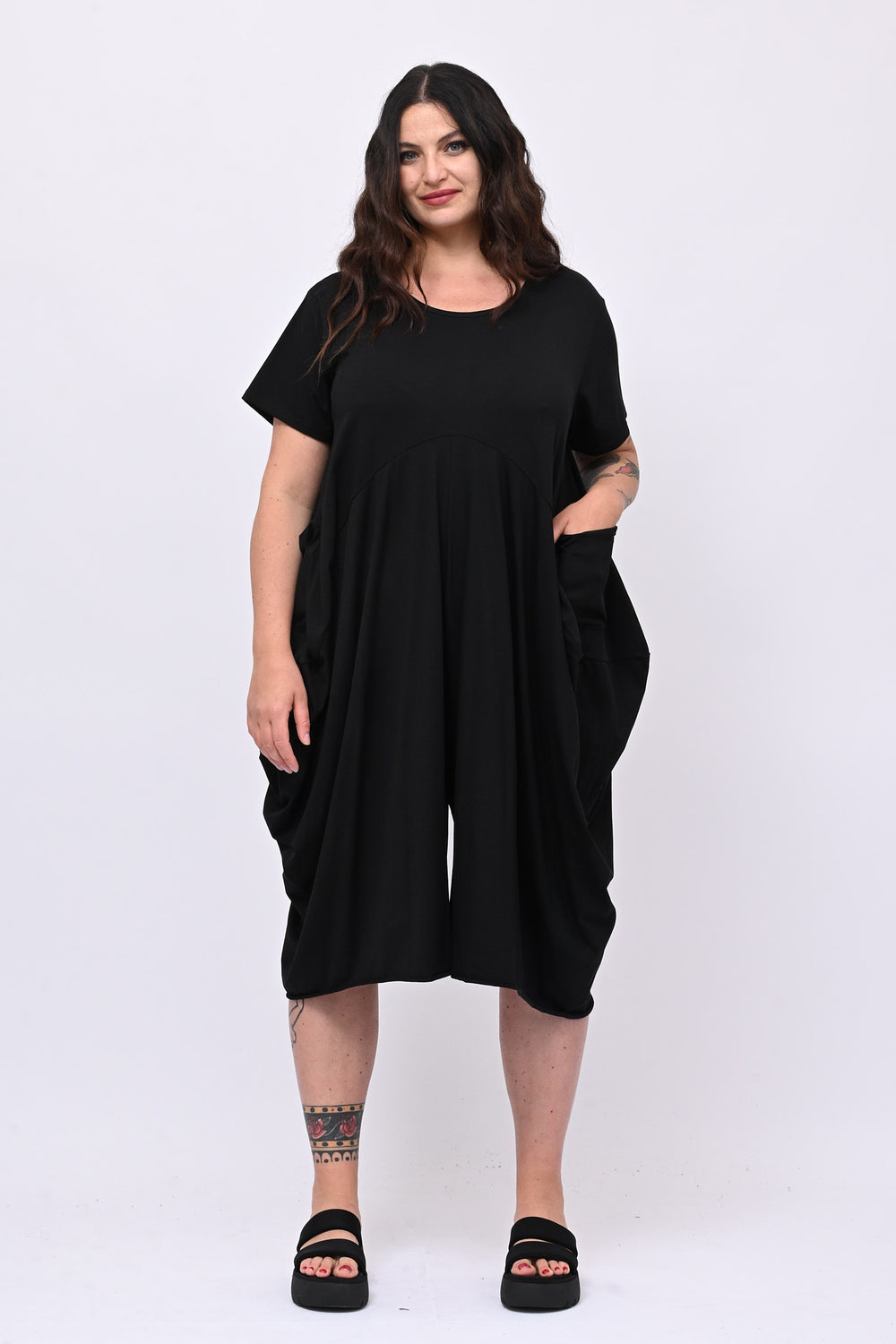 Jumpsuit over tasconi - Nero