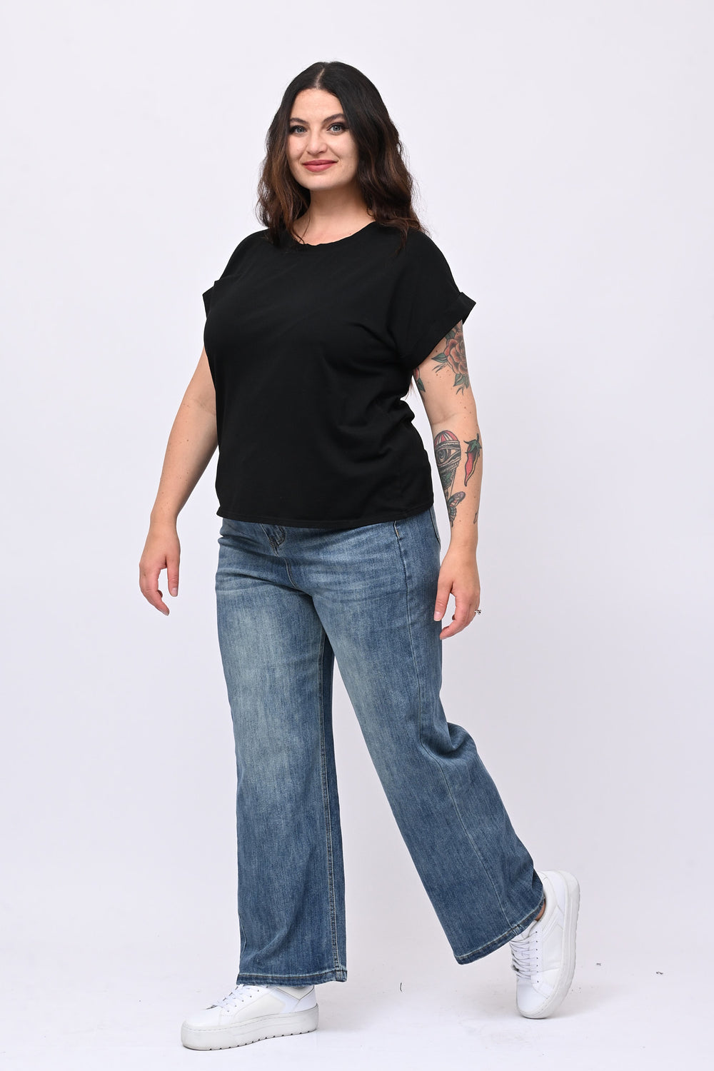 Jeans dritto sfumato - Jeans sfumato