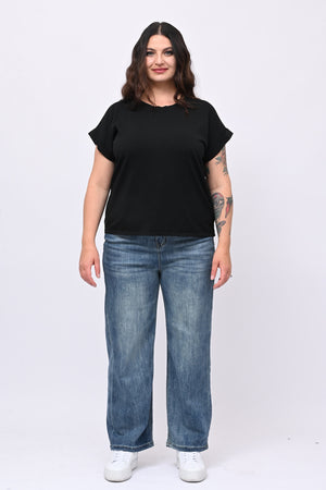 Jeans dritto sfumato - Jeans sfumato