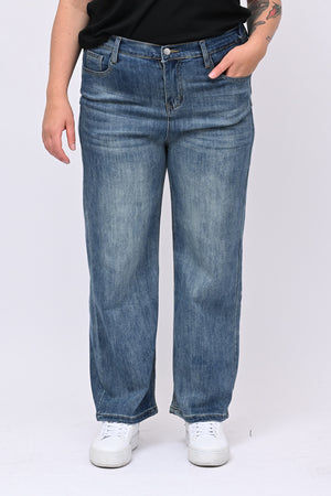Jeans dritto sfumato - Jeans sfumato