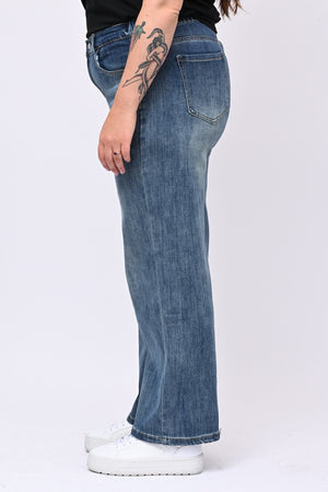 Jeans dritto sfumato - Jeans sfumato