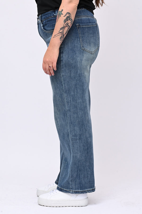 Jeans dritto sfumato - Jeans sfumato