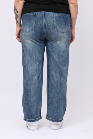 Jeans dritto sfumato - Jeans sfumato