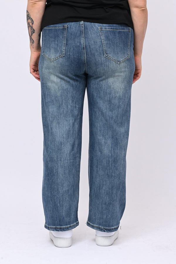 Jeans dritto sfumato - Jeans sfumato