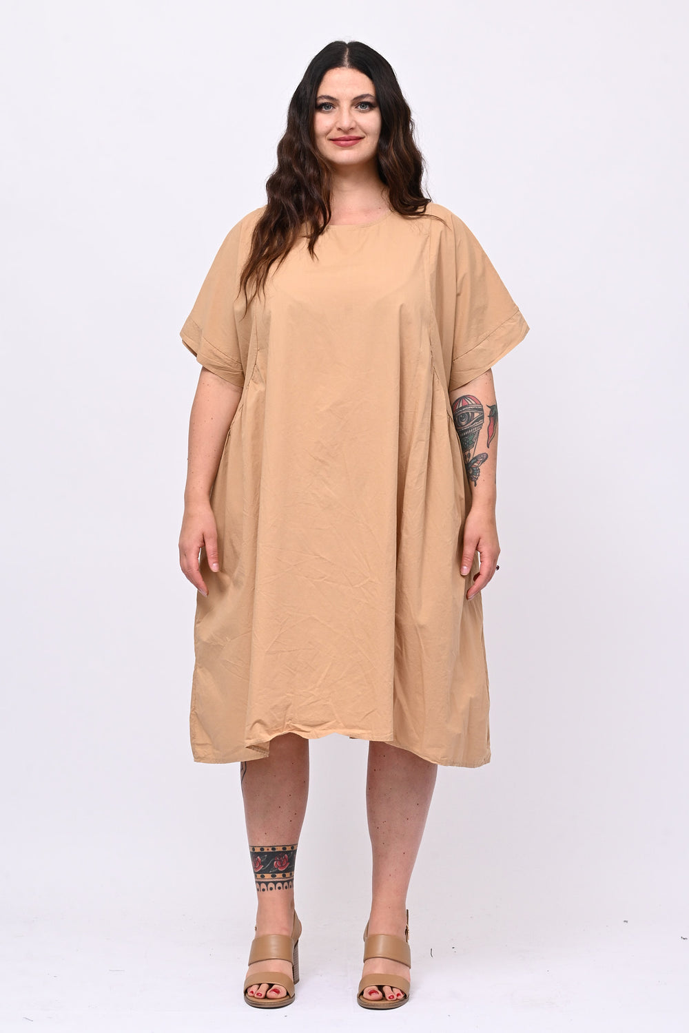 Abito mussola taschine - Biscotto