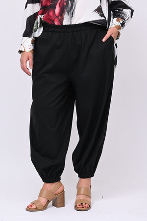 Pantalone combact elastico - Nero