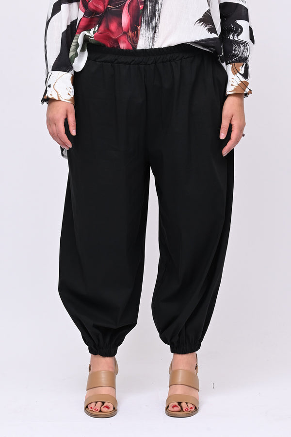 Pantalone combact elastico - Nero