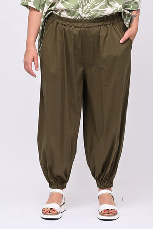 Pantalone combact elastico - Verde militare