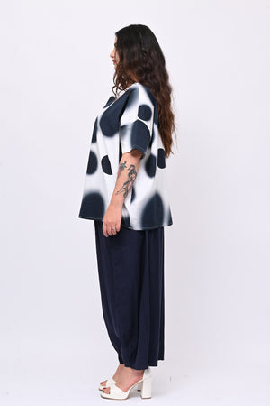 Pantaballoon cotone - Blu