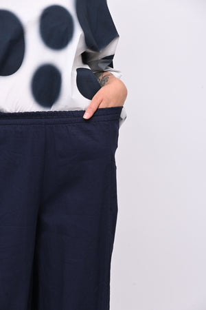 Pantaballoon cotone - Blu
