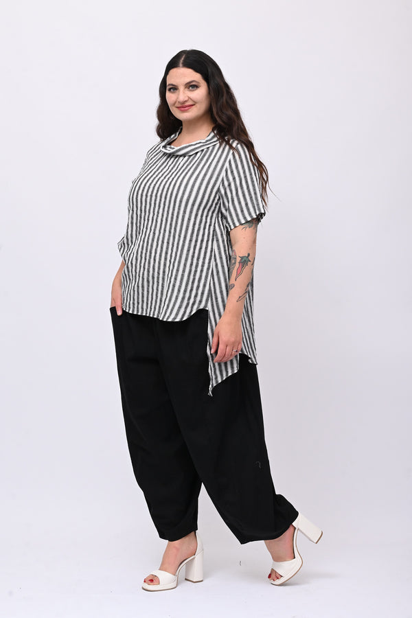 Pantaballoon cotone - Nero