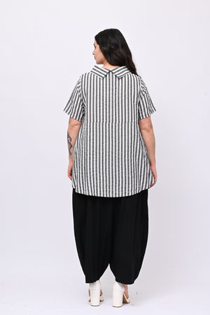 Pantaballoon cotone - Nero