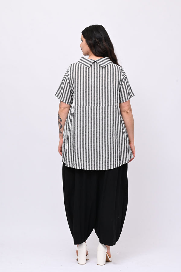 Pantaballoon cotone - Nero