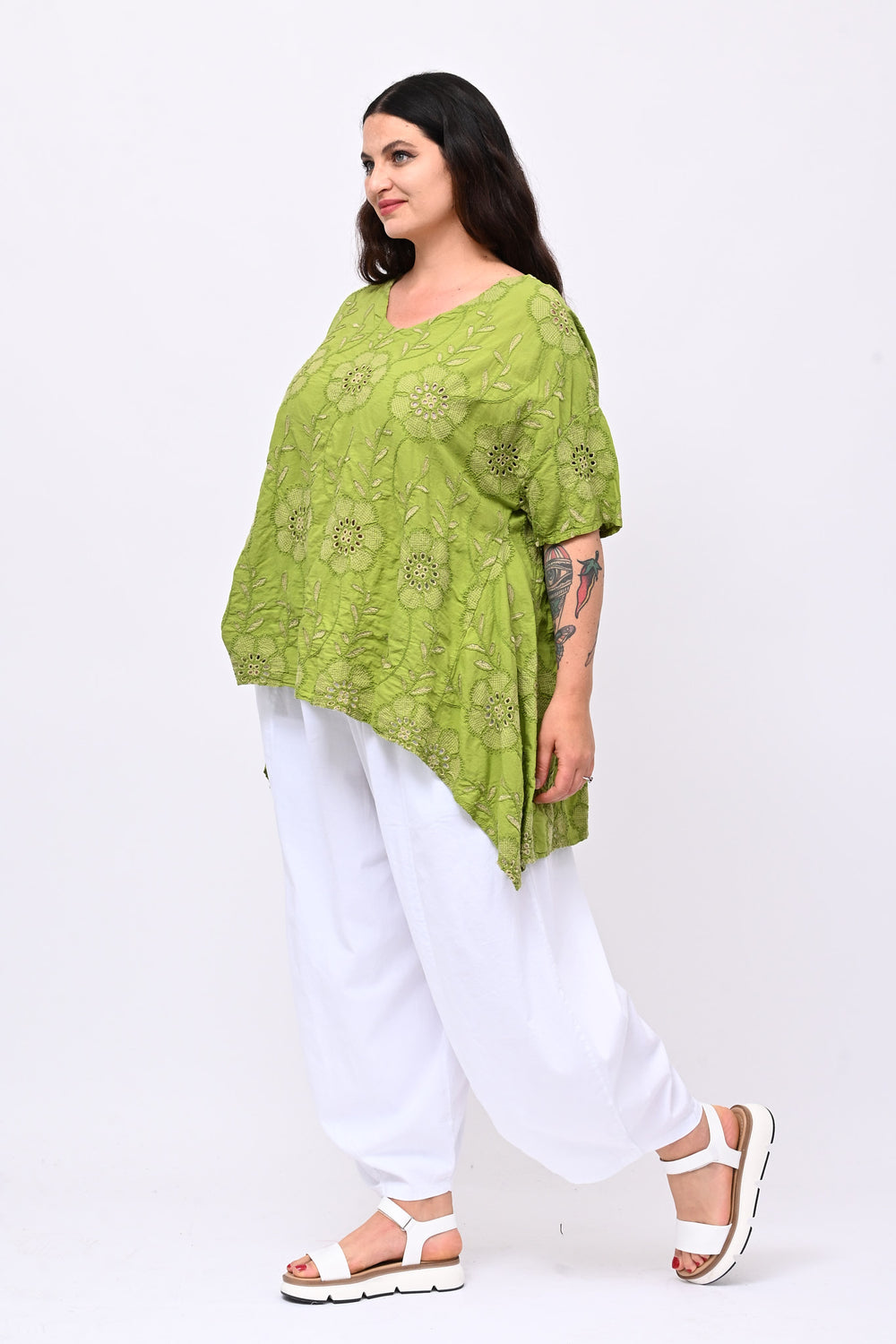 Blusa sangallo punte - Mela