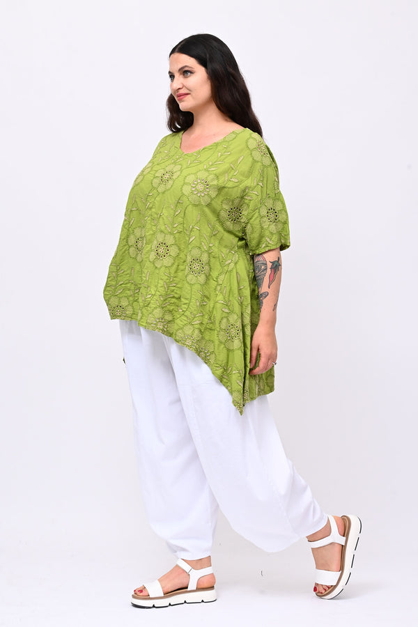 Blusa sangallo punte - Mela