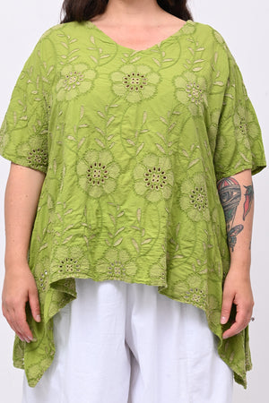 Blusa sangallo punte - Mela