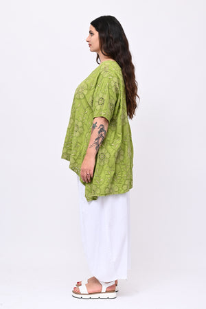 Blusa sangallo punte - Mela