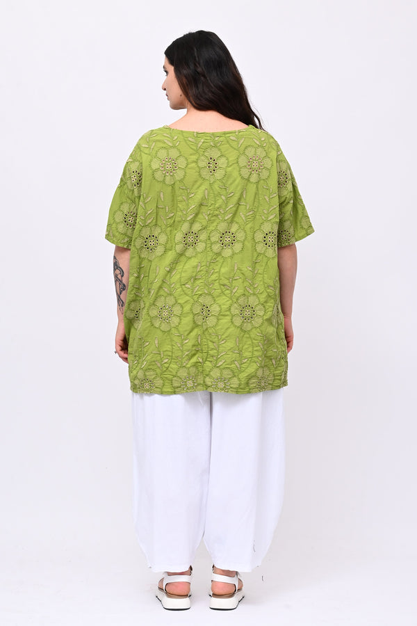 Blusa sangallo punte - Mela