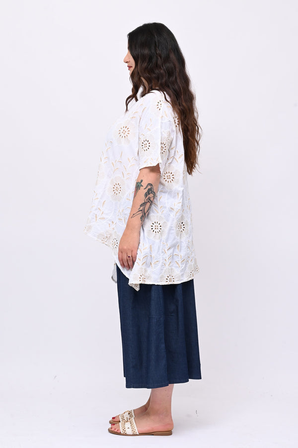Pantacoulotte chambrie - Jeans scuro
