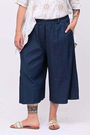 Pantacoulotte chambrie - Jeans scuro