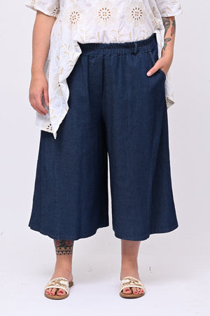 Pantacoulotte chambrie - Jeans scuro