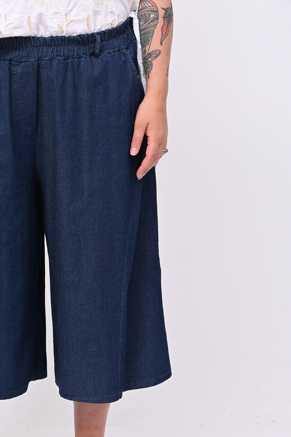 Pantacoulotte chambrie - Jeans scuro