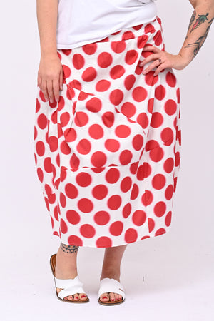 Gonna ovetto pois - Rosso