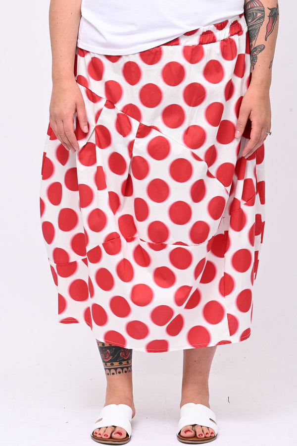 Gonna ovetto pois - Rosso
