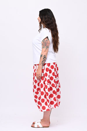 Gonna ovetto pois - Rosso
