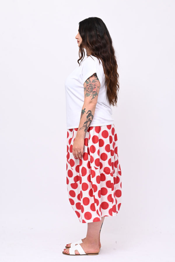 Gonna ovetto pois - Rosso