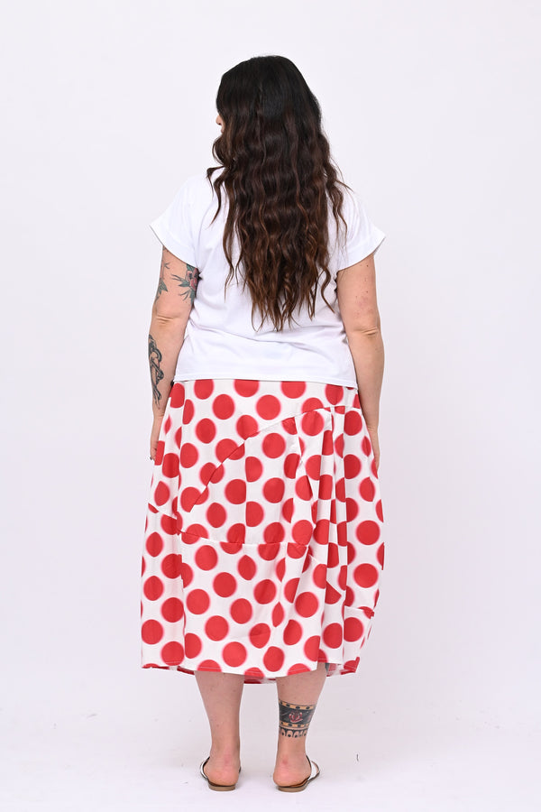 Gonna ovetto pois - Rosso