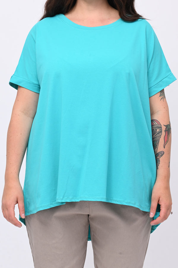 T-shirt goccia schiena - Tiffany