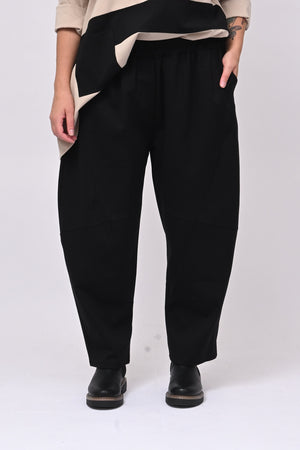 Pantalone over punto Milano - Nero