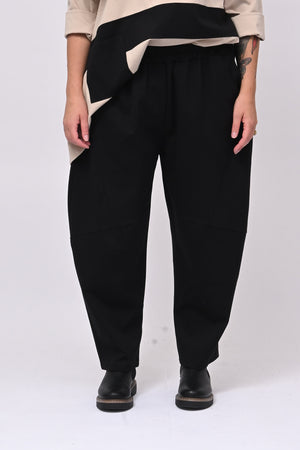 Pantalone over punto Milano - Nero