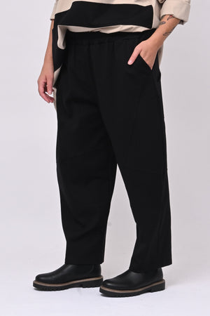 Pantalone over punto Milano - Nero