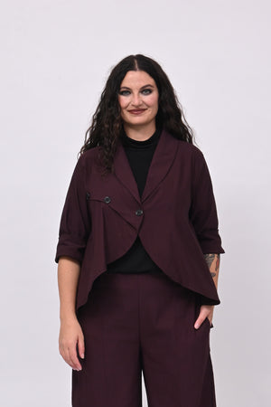 Giacca bengalina bottoni - Barolo
