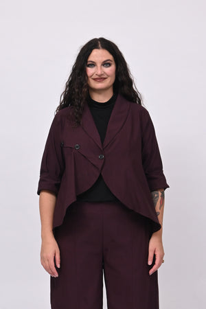 Giacca bengalina bottoni - Barolo