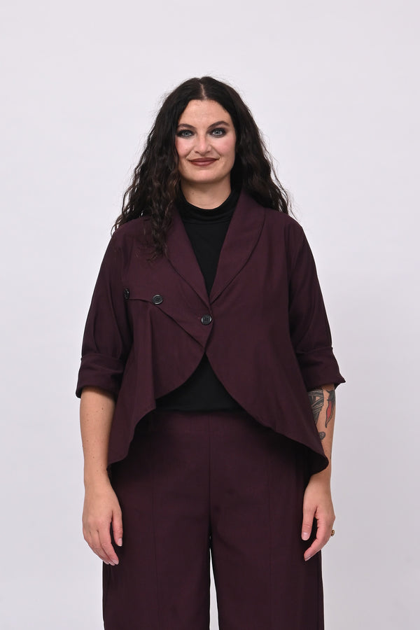 Giacca bengalina bottoni - Barolo