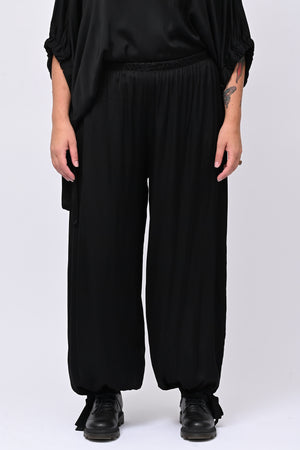 Completo raso lacci - Nero