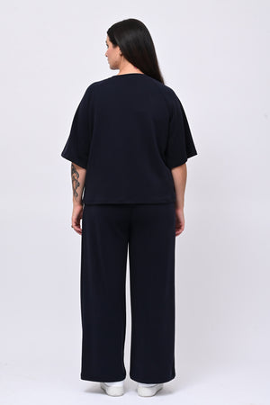 Tuta neoprene righina - Blu
