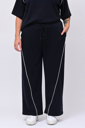 Tuta neoprene righina - Blu