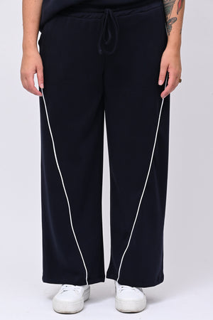 Tuta neoprene righina - Blu