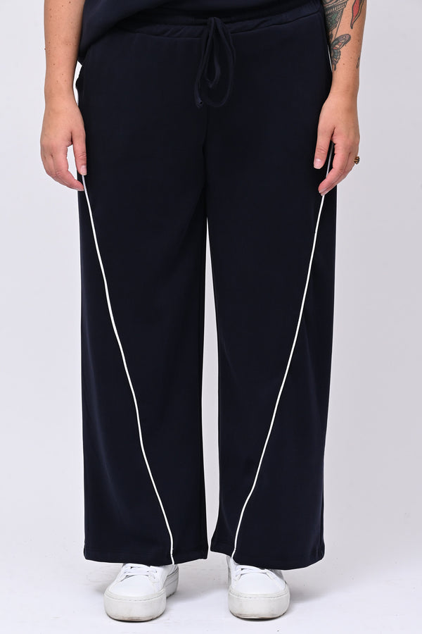 Tuta neoprene righina - Blu