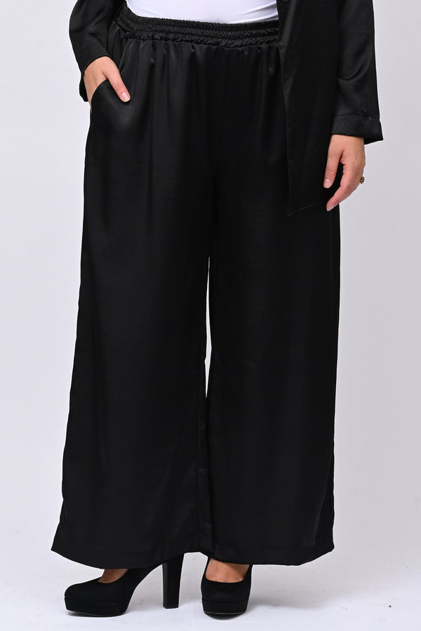 Completo raso frange - Nero