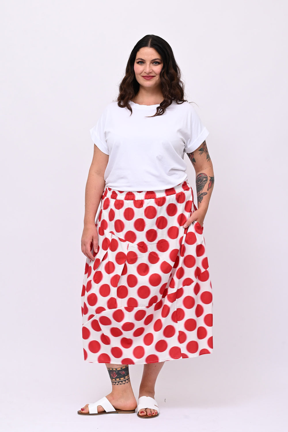 Gonna ovetto pois - Rosso