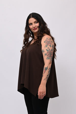 Top bretella basic - Moro