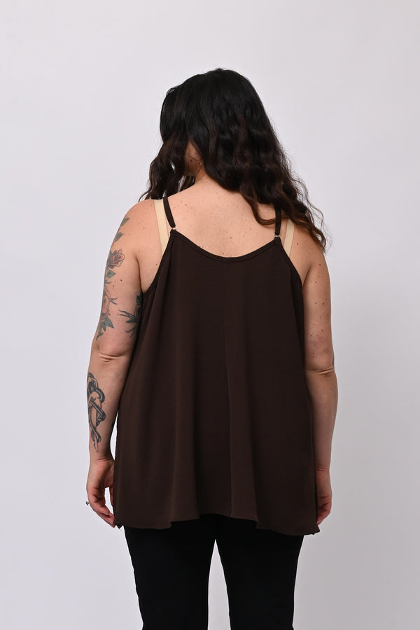 Top bretella basic - Moro